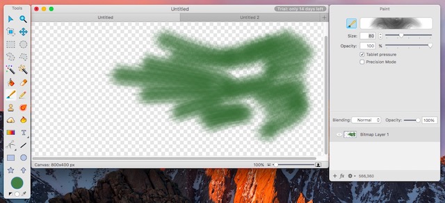 how much is paint for mac